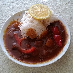 スパイスで簡単本格的❤爽やかチキンレモンカレー♪